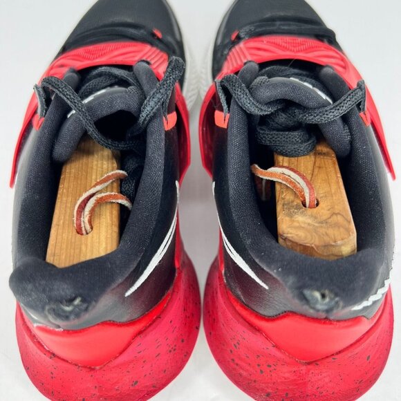 Nike Mens CW6228-001 Black University Red Kyrie 3 Team Size 9 Basketball Shoes - Picture 6 of 10